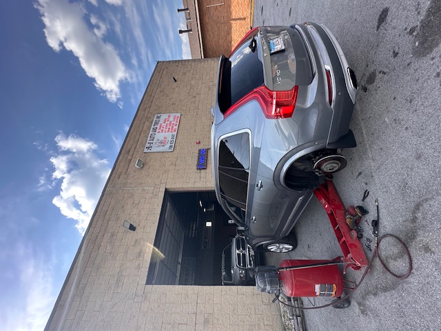 Tire change on a Volvo XC90 at A-1 Auto & Tires