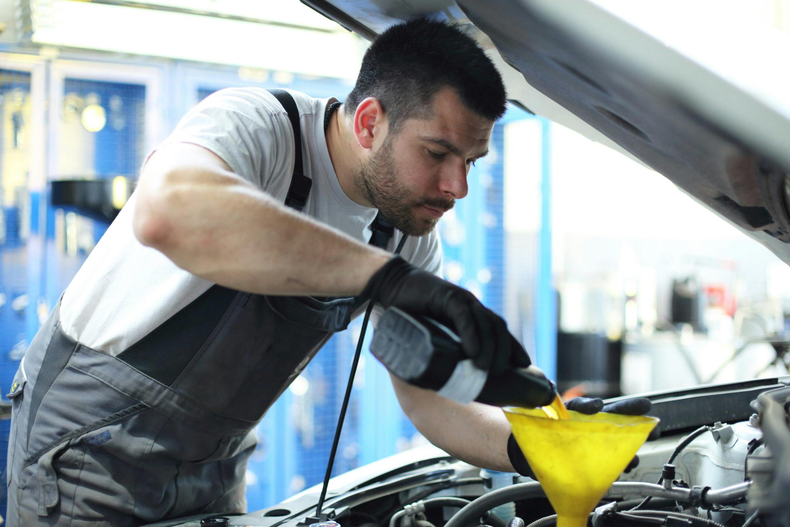 Oil change service at A-1 Auto & Tires Chicago